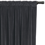 JACKSON CHARCOAL CURTAIN PANEL