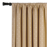 IRIS GOLD CURTAIN PANEL