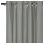BREEZE SLATE CURTAIN PANEL