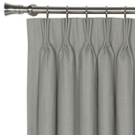 BREEZE SLATE CURTAIN PANEL