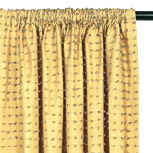 ODORI WHEAT CURTAIN PANEL