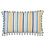 ELI WHITE HAIND-PAINTED (STRIPES)