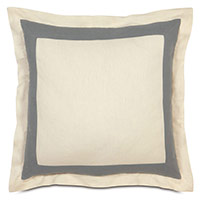 BREEZE PEARL/SLATE EURO SHAM