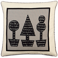 FULLERTON INK TOPIARY BLOCK PRINTED
