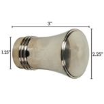 METALLIQUE BRASS TRUMPET FINIAL