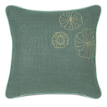 EMBROIDERED MARNY TEAL