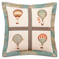 HAND-PAINTED BALOONS W/FLANGE