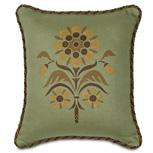 HAND-PAINTED BREEZE OLIVE W/CORD
