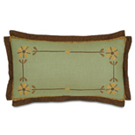 HAND-PAINTED BREEZE OLIVE W/FLANGE