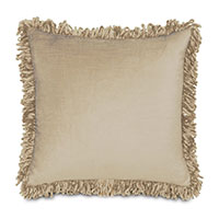 LUCERNE TAUPE W/LOOP FRINGE