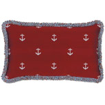 KEDGE SCARLET W/LOOP FRINGE