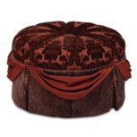 PETRA ROUND OTTOMAN