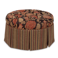 HAYWORTH ROUND OTTOMAN
