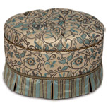 CHAPMAN ROUND OTTOMAN