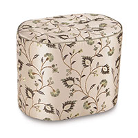 MICHON OVAL TUFTED OTTOMAN