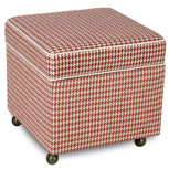 BOWLINE ROUGE STORAGE BOX OTTOMAN