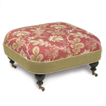 LINDSAY OTTOMAN ON CASTERS