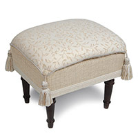 HAYES BLOSSOM PILLOW TOP STOOL