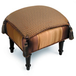 DEVINA BRONZE PILLOW TOP STOOL