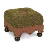 SAVOIE OLIVE MEDIUM OTTOMAN