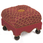 HOXIE CHERRY MEDIUM OTTOMAN
