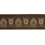 ANTHEMION BORDER BROWN/GOLD LARGE