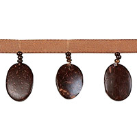 BEADED TRIM TAHITI B