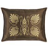 ANTHEMION BROWN/GOLD STANDARD SHAM
