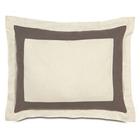BREEZE PEARL/CLAY STANDARD SHAM
