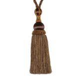 CORTINA UMBER TASSEL TIEBACK