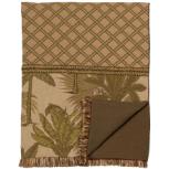 MAORI OLIVE THROW
