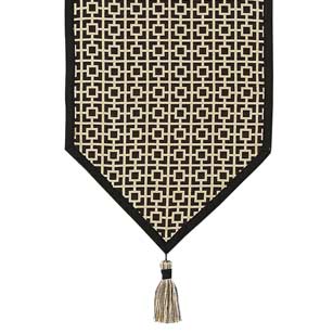 SHOJI BLACK TABLE RUNNER