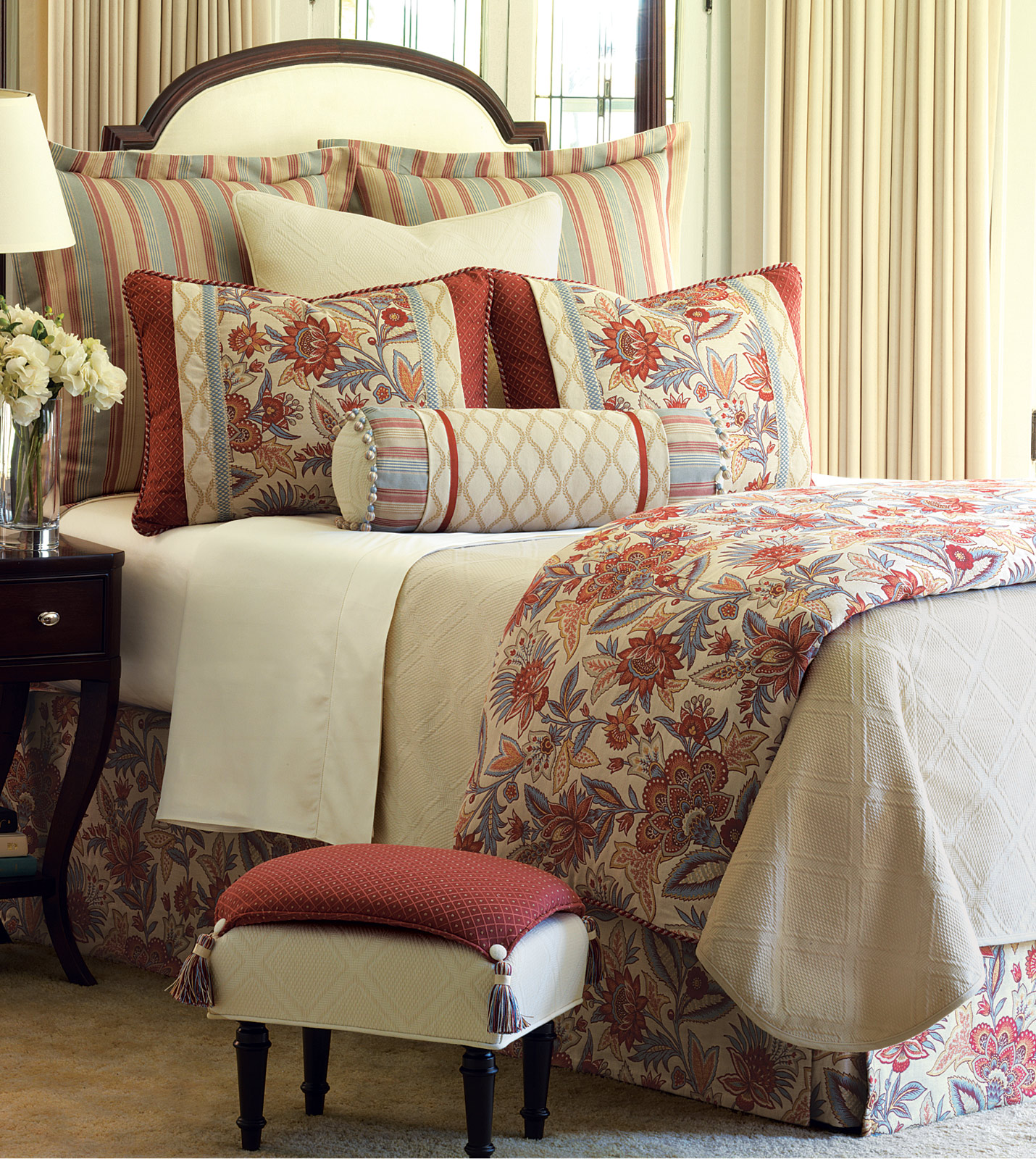 Luxury Bedding by Eastern Accents Corinne Collection