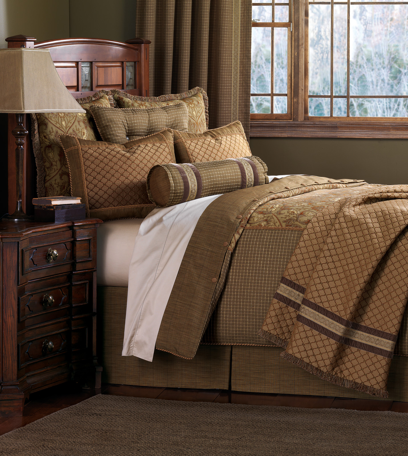 Luxury Bedding by Eastern Accents Fairmount Collection