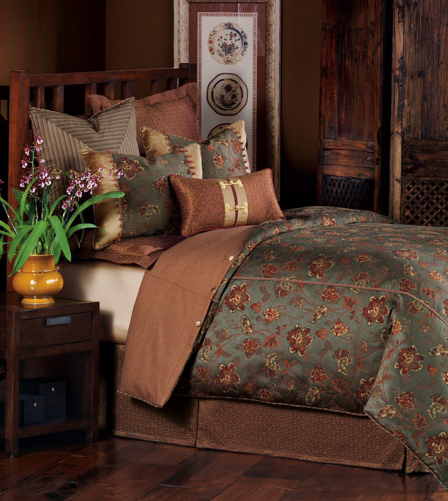 Luxury Bedding by Eastern Accents Minori Collection