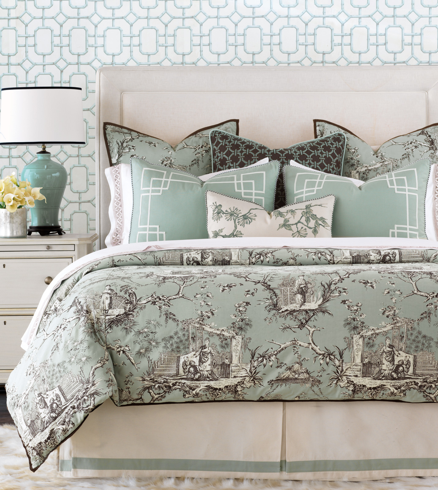 Luxury Bedding by Eastern Accents Vera Collection