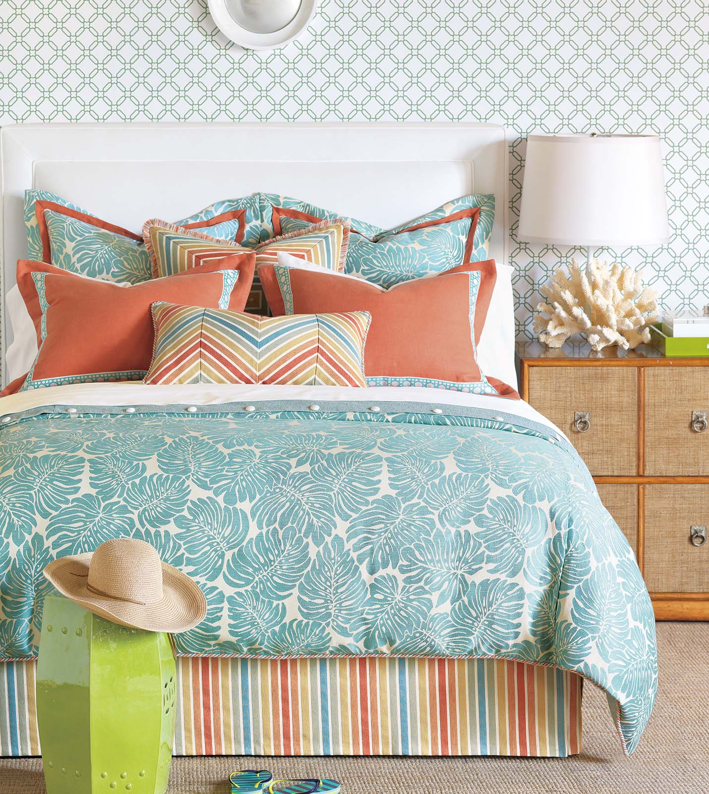 Luxury Bedding by Eastern Accents Capri Collection