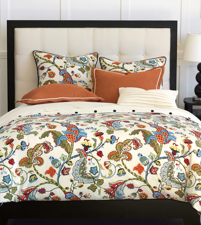 Bayliss Bedset Option B Eastern Accents Bayliss Bedset Option B Botanical Print Flowers Leafs Duvet