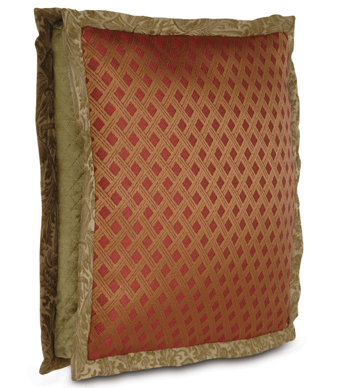 Luxury Bedding by Eastern Accents STEWARD RUSSET BOXED