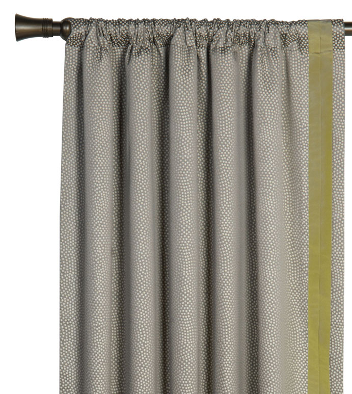 GARZA PEBBLE CURTAIN PANEL LEFT