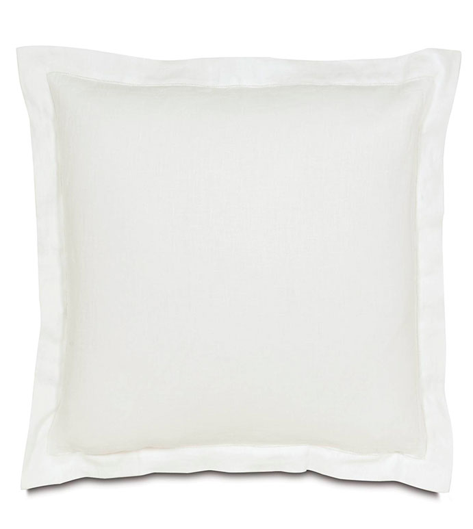 BREEZE WHITE EURO SHAM Eastern Accents