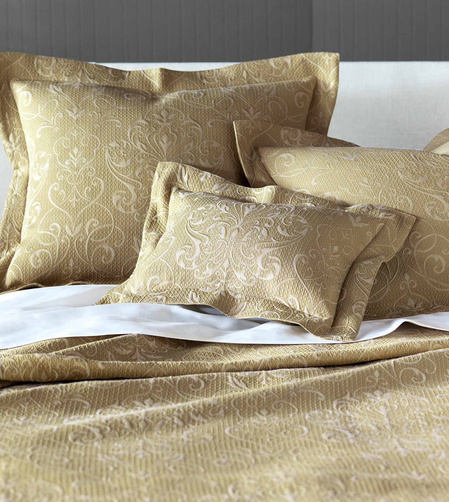 Luxury Bedding by Eastern Accents Jacqueline Matelasse Collection