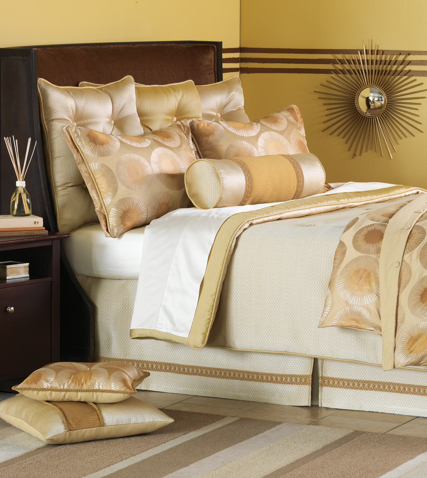 Luxury Bedding by Eastern Accents MACY STERLING DUVET COVER