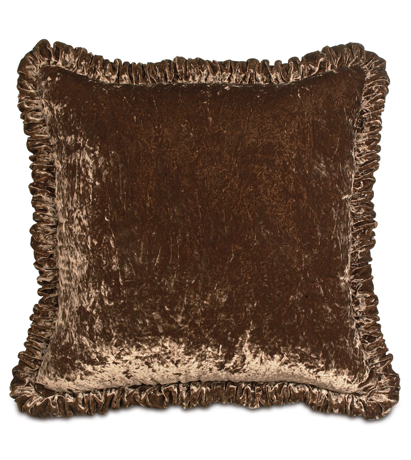 Luxury Bedding by Eastern Accents GLAMOUR MOCHA EURO SHAM
