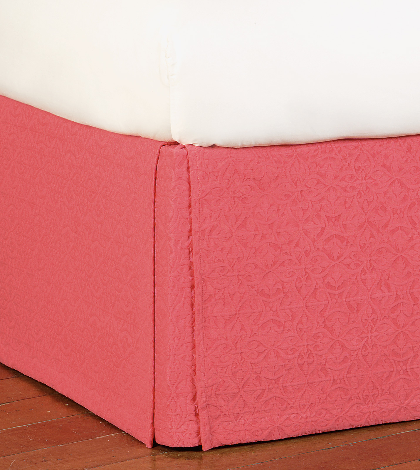 Luxury Bedding by Eastern Accents Mea Coral Bed Skirt