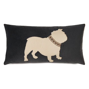 Bulldog with Collar