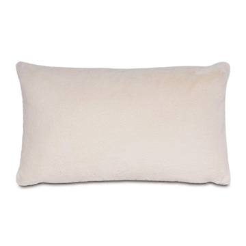 FUR IVORY PILLOW