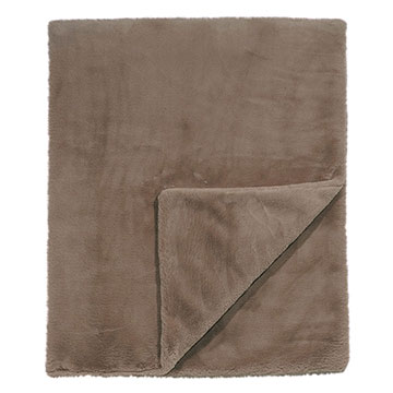FUR CAFE THROW