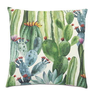 AGAVE CACTUS DECORATIVE PILLOW