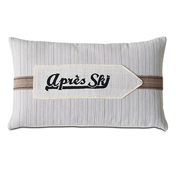Apres Ski Decorative Pillow